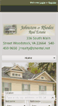Mobile Screenshot of johnstonrhodesrealestate.com